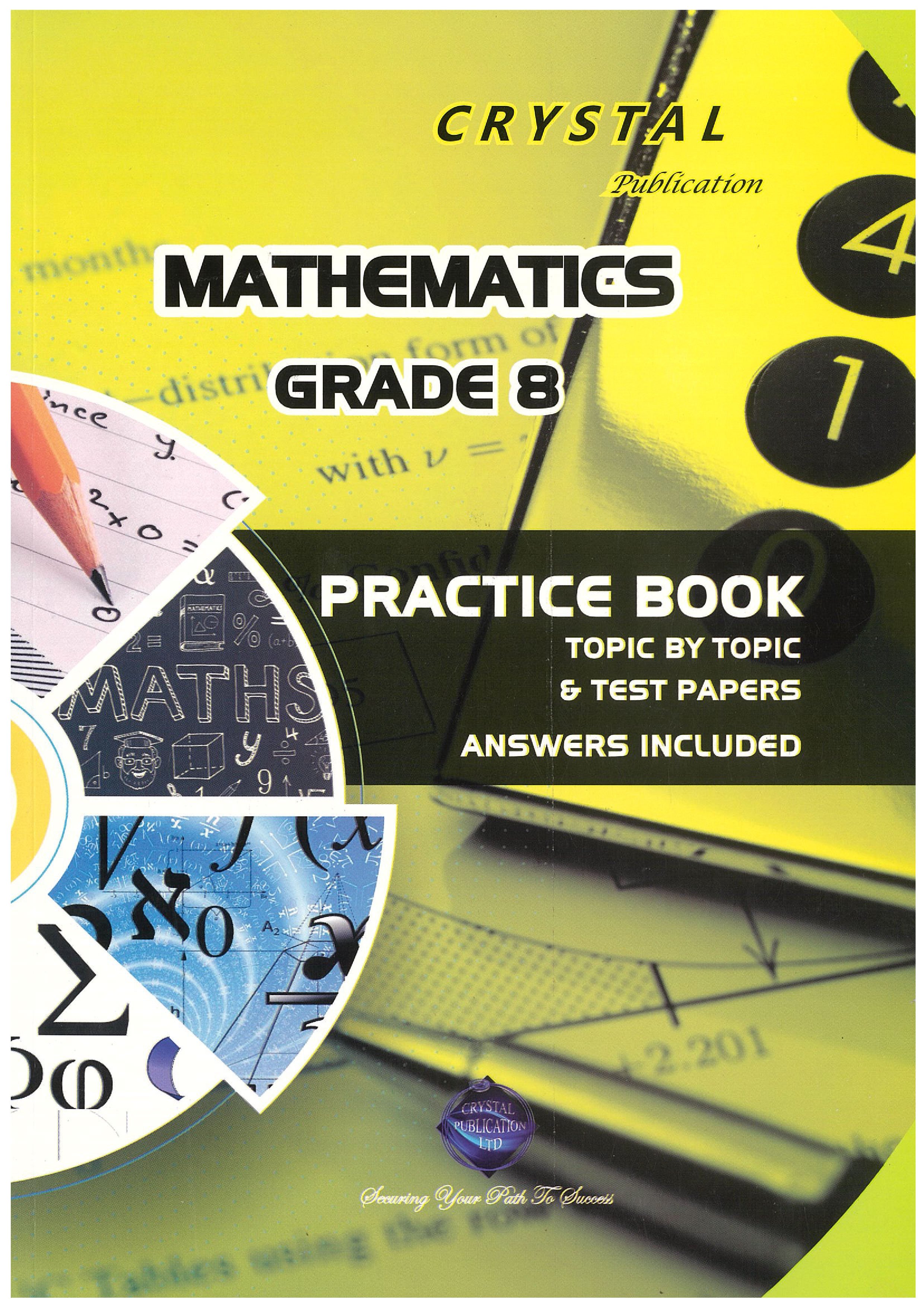 Mathematics Practice Book - Grade 8 - Crystal Publication